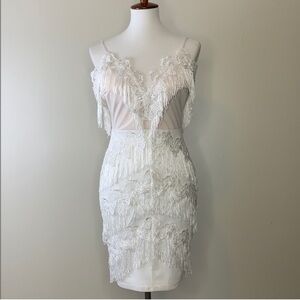 NWT L’ATISTE Fringe Dress